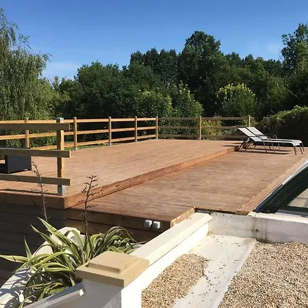 아파트 Le Petit Breuil Modern Studio In Rural Location Near To Beaches *